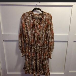 Floral Long Sleeve Dress